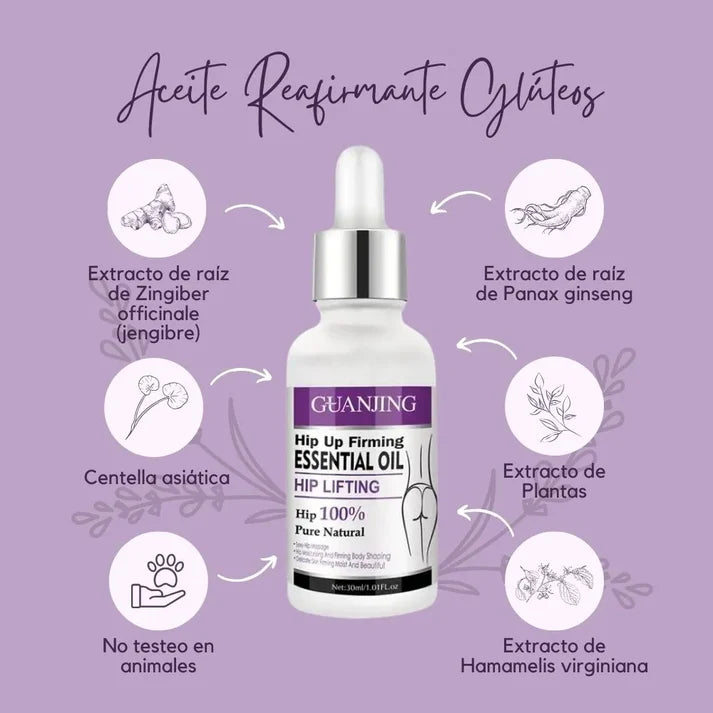 Aceite Reafirmante De Gluteos