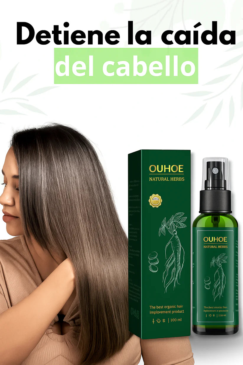 Tratamiento natural para estimular el crecimiento y detener la caída del cabello