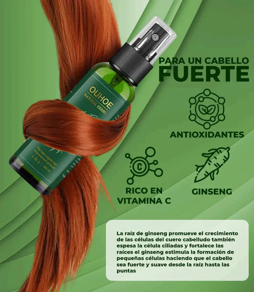 Tratamiento natural para estimular el crecimiento y detener la caída del cabello