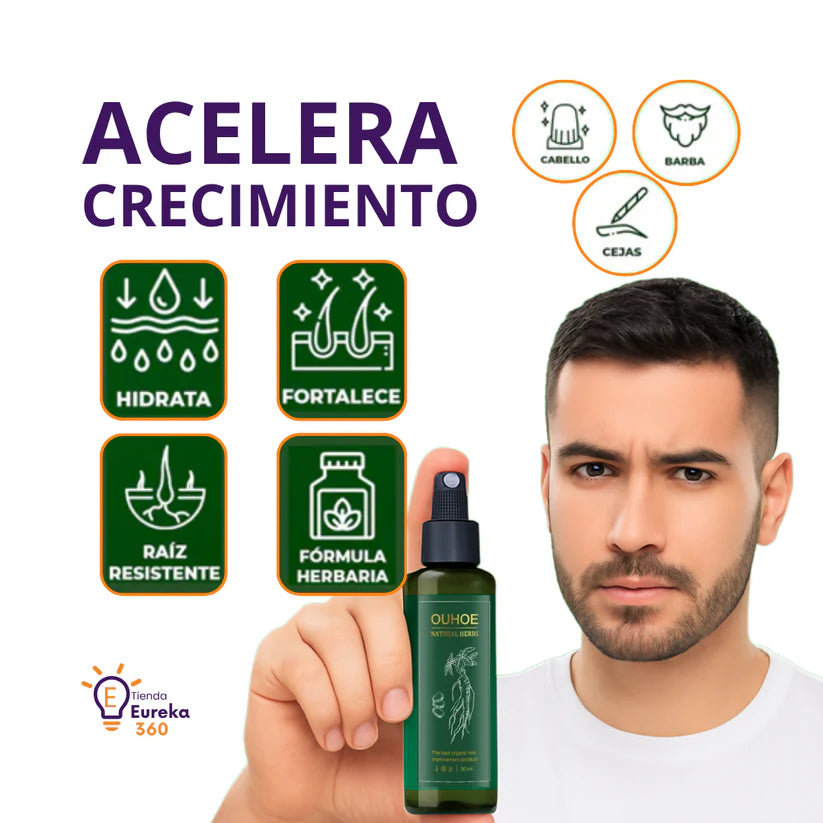 Tratamiento natural para estimular el crecimiento y detener la caída del cabello